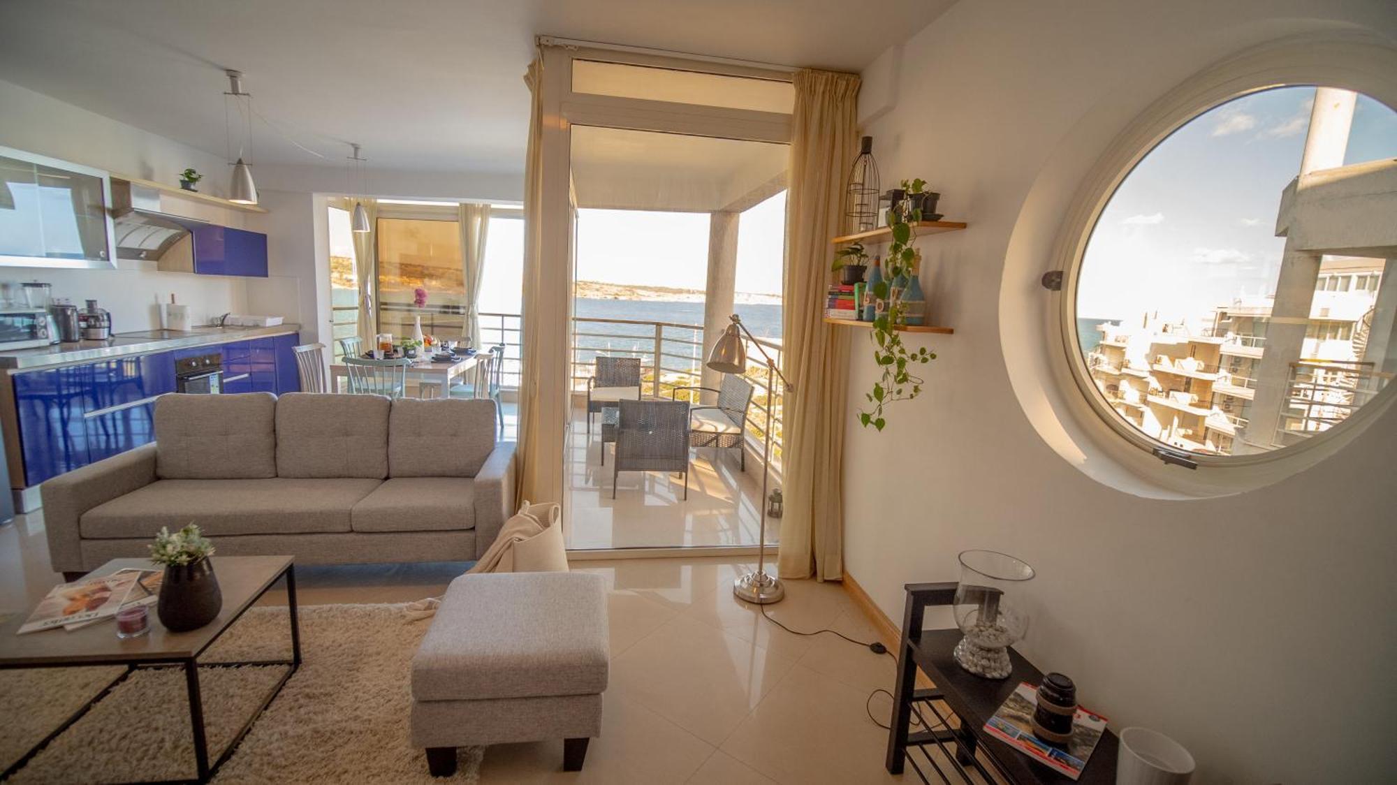 Mellieha Bay 3 Bedroom Apartment "Coastal Comfort" ภายนอก รูปภาพ